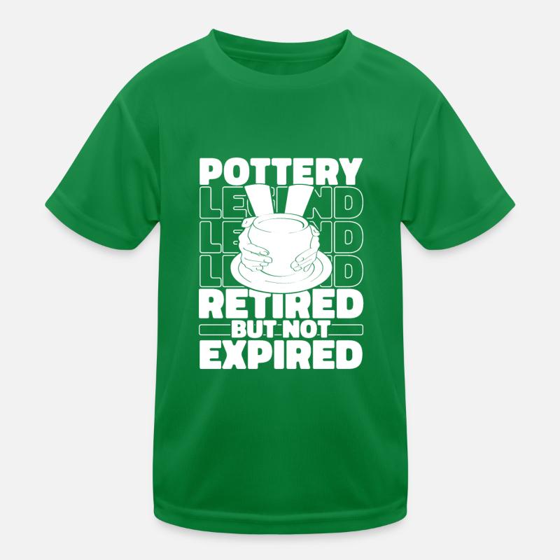 Retired pottery Kids Functional T-Shirt