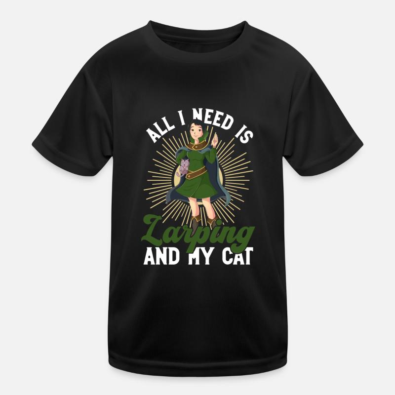 Larping Und Rollenspiele Kinder Funktions-T-Shirt