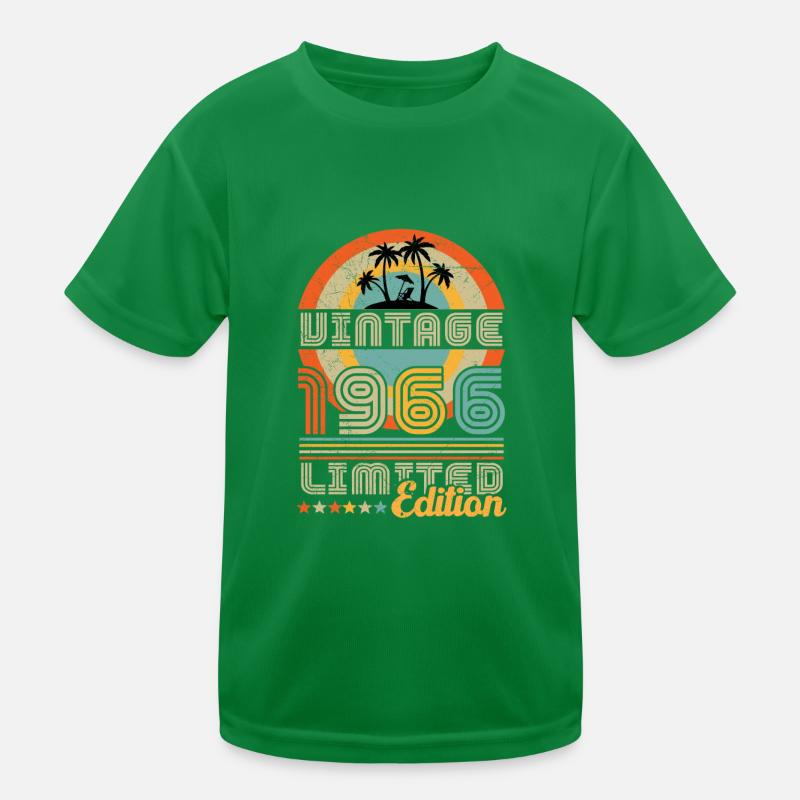 May 1966 Anniversaire Avril 1966 may T-shirt sport Enfant