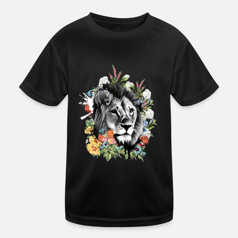 Fleurs de lion T-shirt sport Enfant