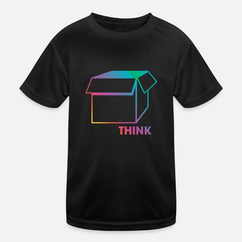 Think Outside The Box Mindset Über den Tellerrand T-shirt sport Enfant