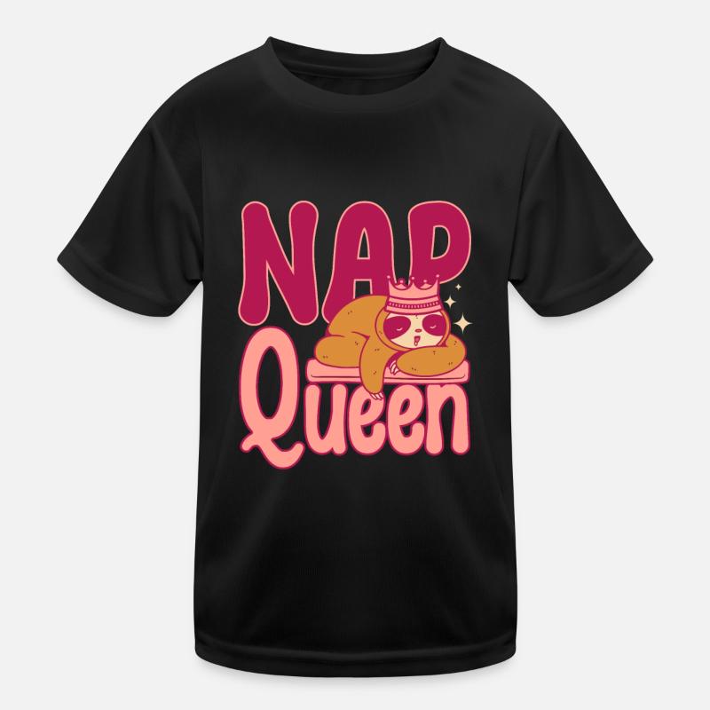 Sloth Nap queen Kinder Funktions-T-Shirt