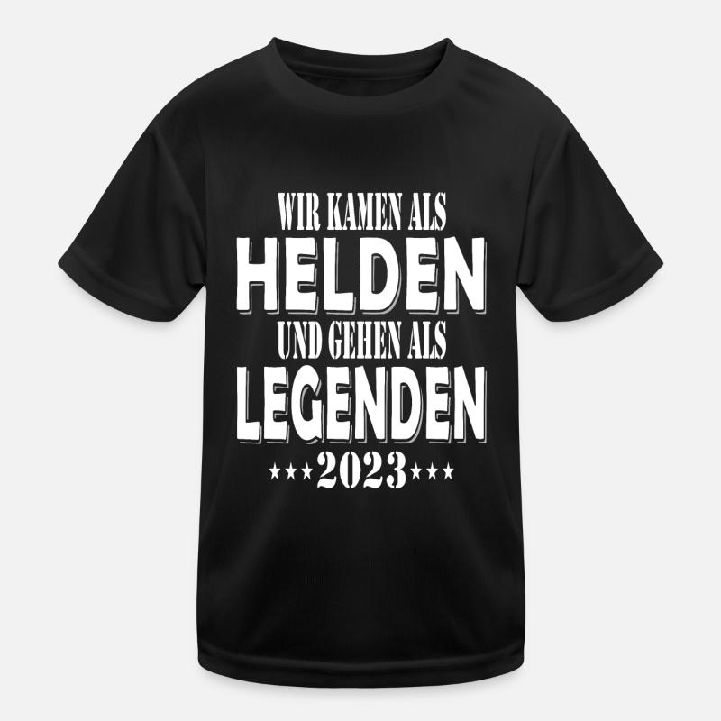 Abschlussklasse 2023 Kinder Funktions-T-Shirt