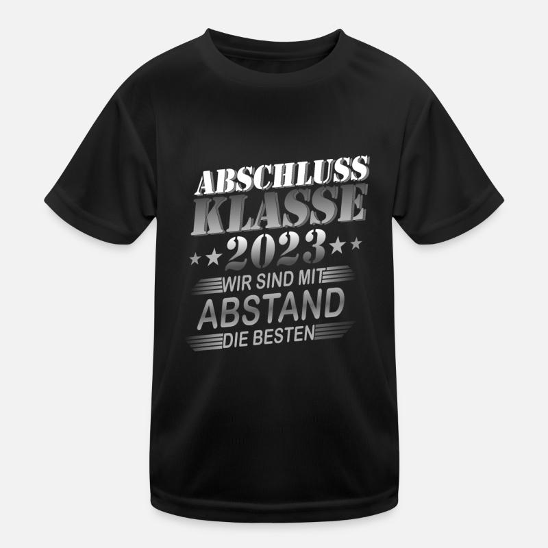 Schule Abschluss Abschlussklasse Geschenk Kinder Funktions-T-Shirt