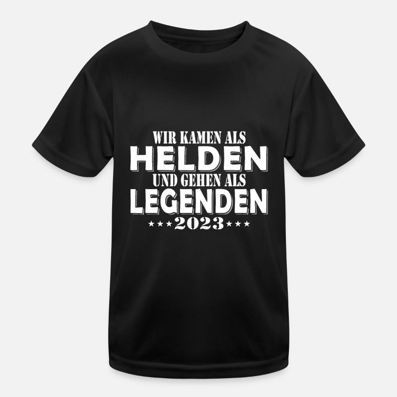 Abschlussklasse Abitur Kinder Funktions-T-Shirt