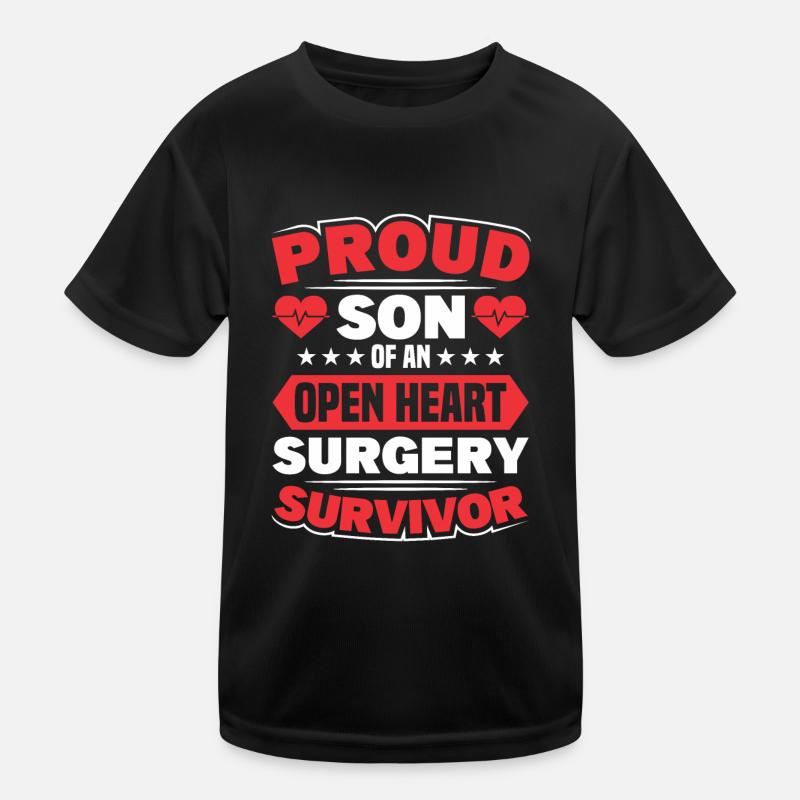 Herztransplantation Herzoperation Herz OP Bypass Kinder Funktions-T-Shirt