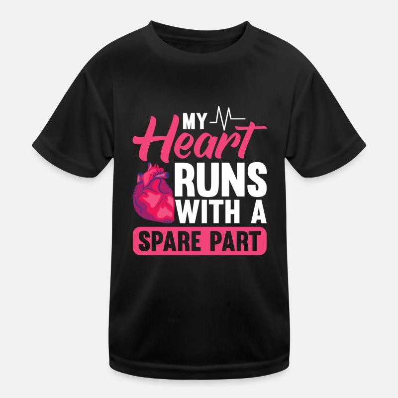 Herztransplantation Herzoperation Herz OP Bypass Kinder Funktions-T-Shirt