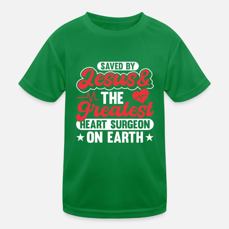 Herztransplantation Herzoperation Herz OP Bypass Kinder Funktions-T-Shirt