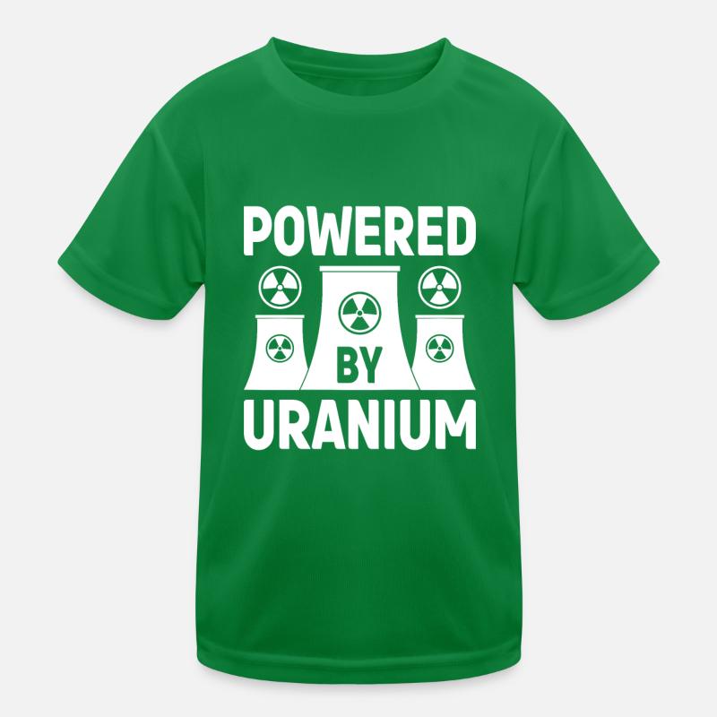 Nuclear Engineer Nuclear Technology Nuclear Energy Kids Functional T-Shirt