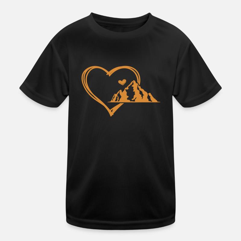 Mountains Wanderer Summit Kids Functional T-Shirt