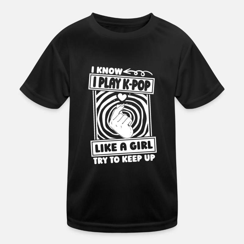 K Pop Kpop Korean Pop Mädchen Kinder Funktions-T-Shirt