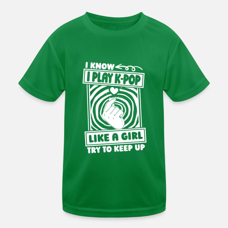 K Pop Kpop Korean Pop Mädchen Kinder Funktions-T-Shirt