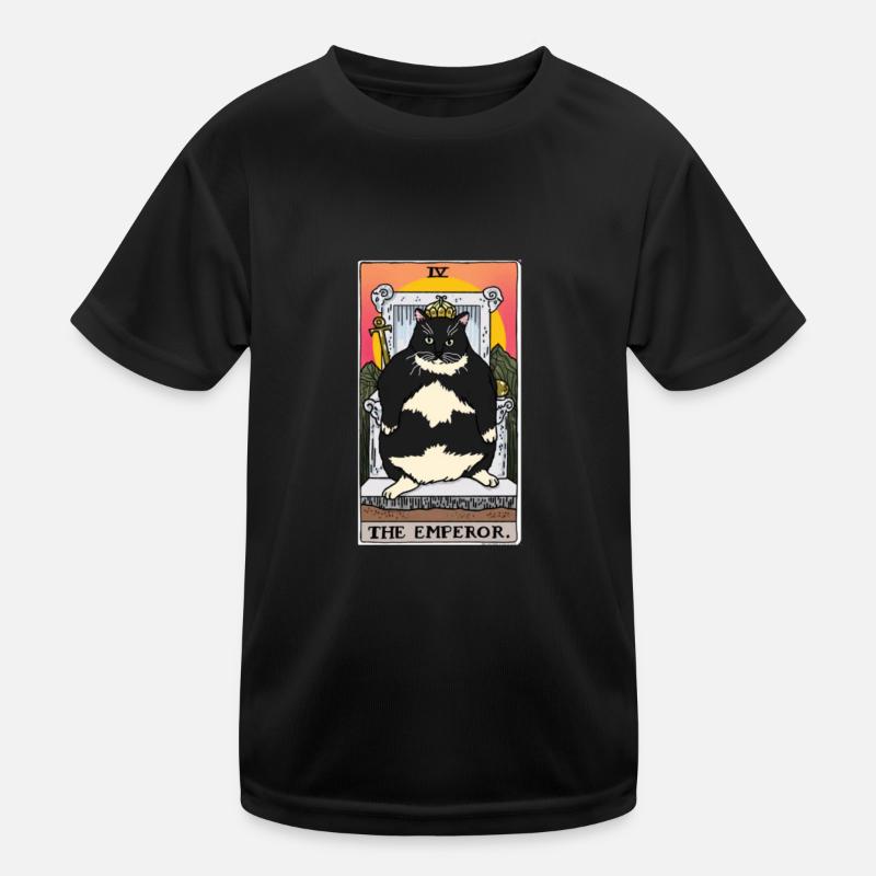 Fat Cat Obesity Kids Functional T-Shirt