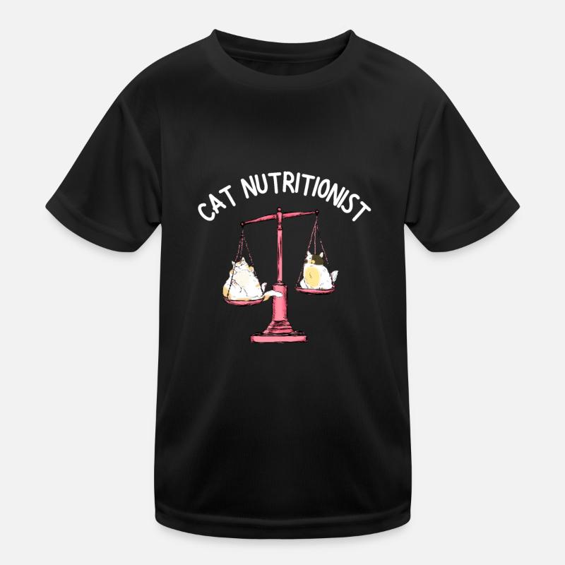 Fat Cat Obesity Kids Functional T-Shirt