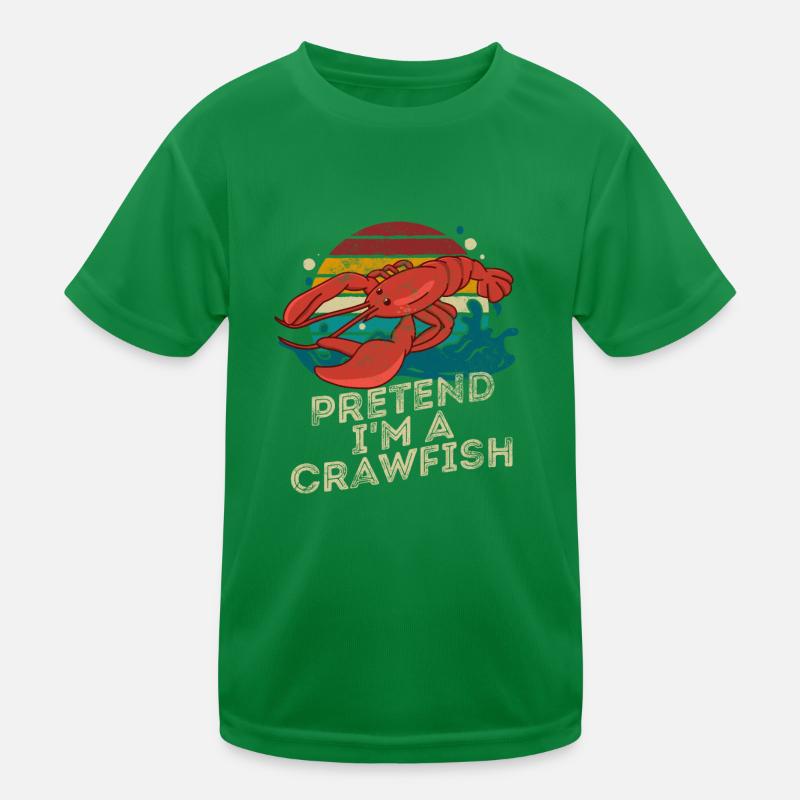 Pretend I'm a Crawfish Retro Crawfish Boil Love Kinder Funktions-T-Shirt