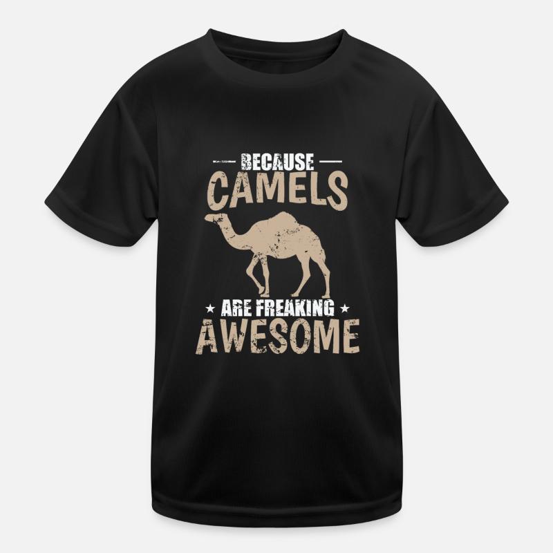 Parce que les chameaux sont effrayants Awesome Desert T-shirt sport Enfant
