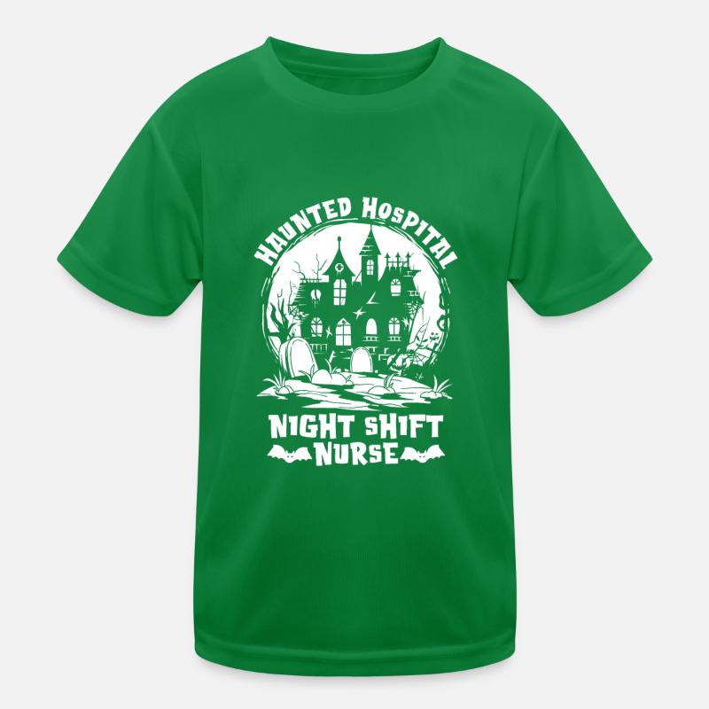 Nurse Night Shift Kids Functional T-Shirt
