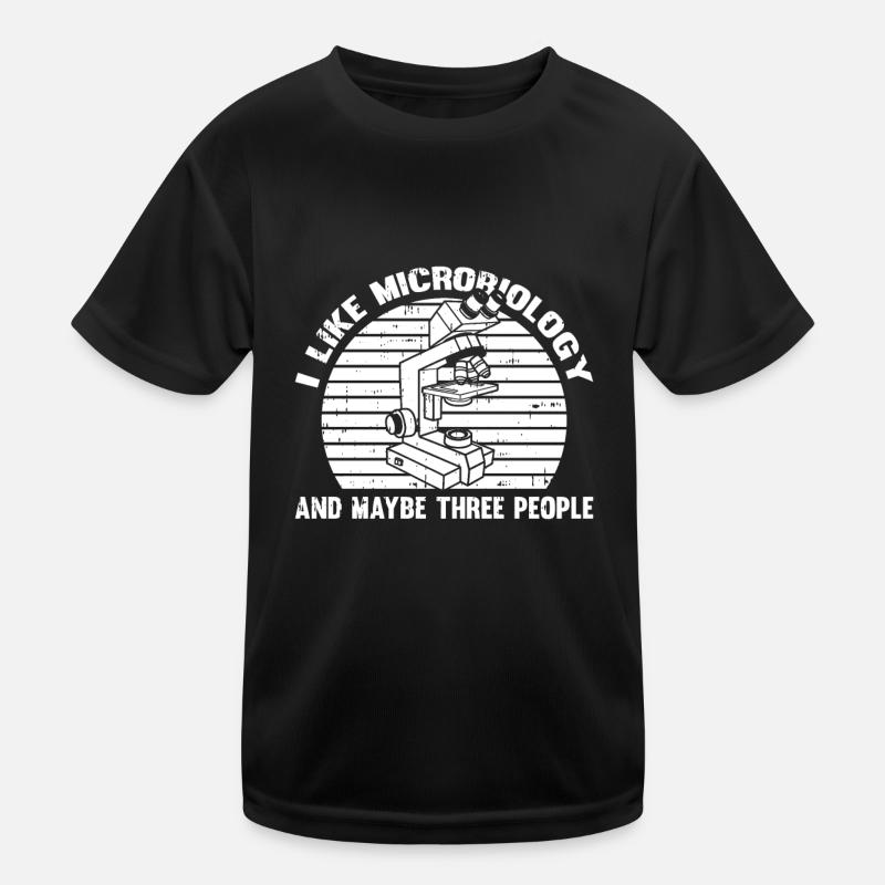 Biologie Biologiste Microscope T-shirt sport Enfant