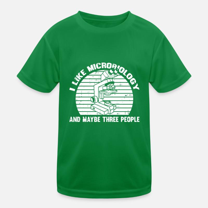 Biologie Biologiste Microscope T-shirt sport Enfant