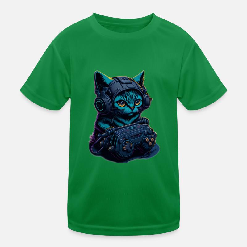 Chat de jeu T-shirt sport Enfant