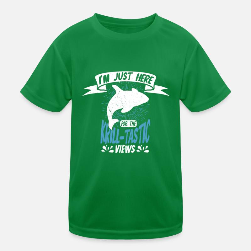 Conception d’observation des baleines pour les baleines T-shirt sport Enfant