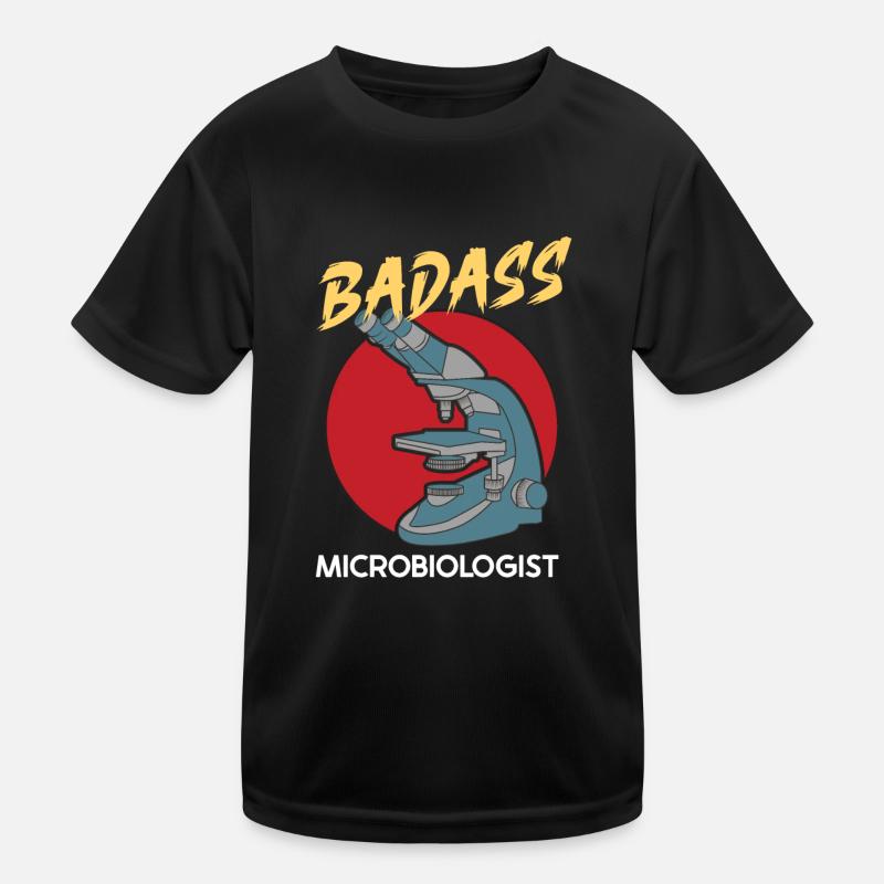Microbiologist Microbiology Lab Staph Biology Kinder Funktions-T-Shirt