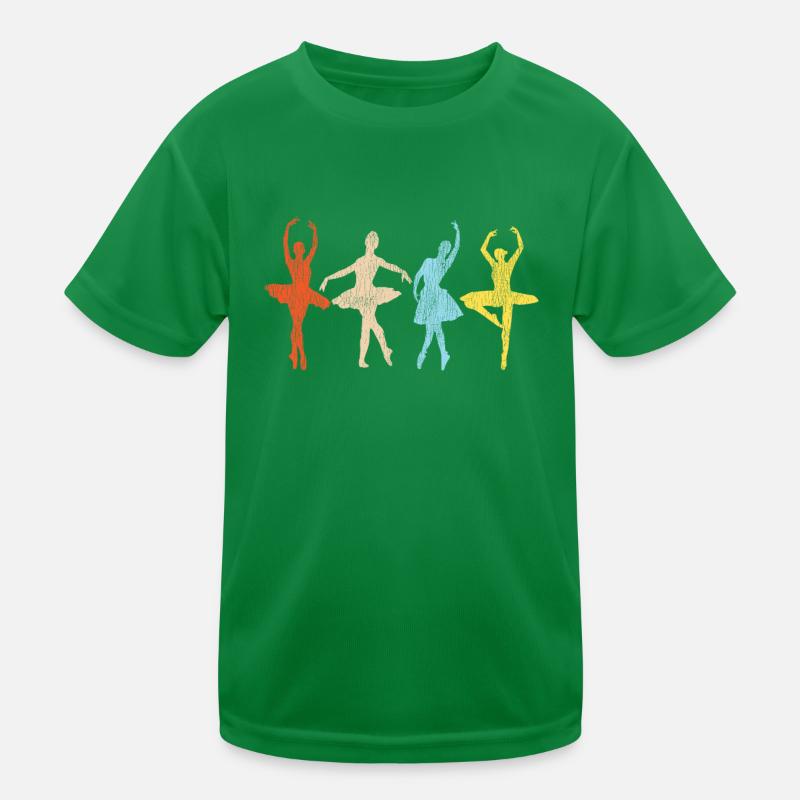 Ballet Danseuse Danse Ballerine T-shirt sport Enfant