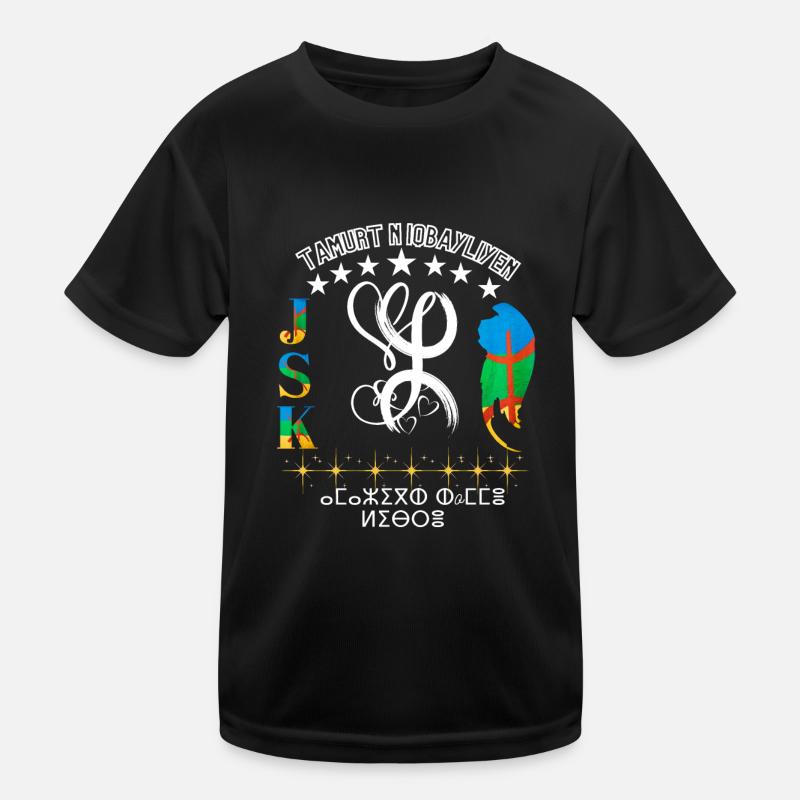 amazighe graffiti Le Printemps berbère kabyle T-shirt sport Enfant