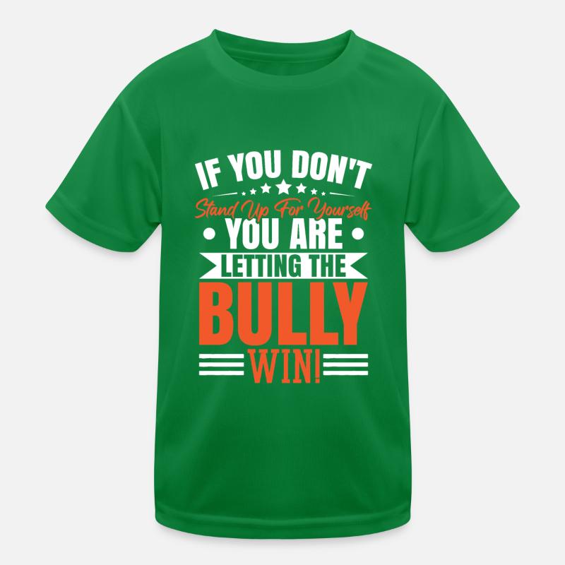 Anti-Mobbing-Monat Kinder Funktions-T-Shirt