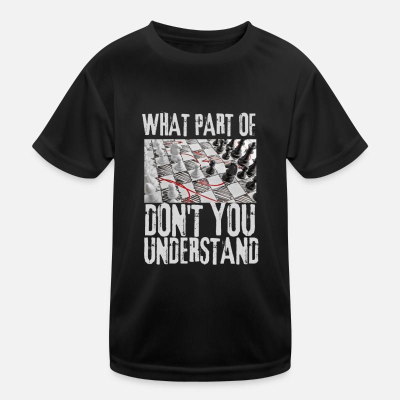 Chess Master Chess Club & 3 Way Chess Game T-shirt sport Enfant