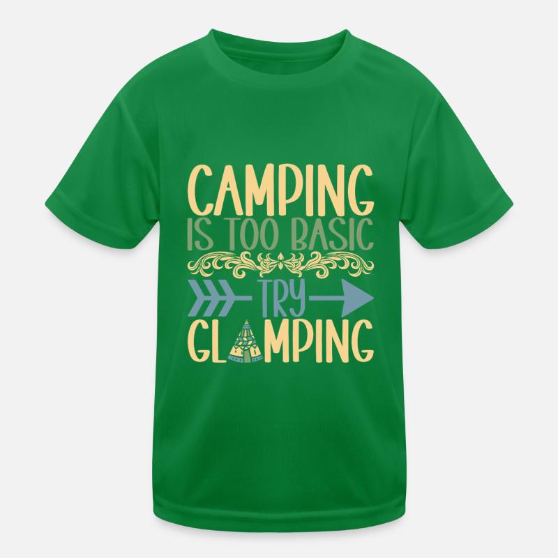 Glamping Glamper T-shirt sport Enfant