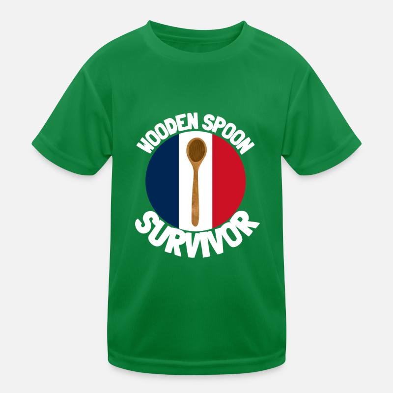 I Survived The Wooden Spoon - Parenting Kids Functional T-Shirt