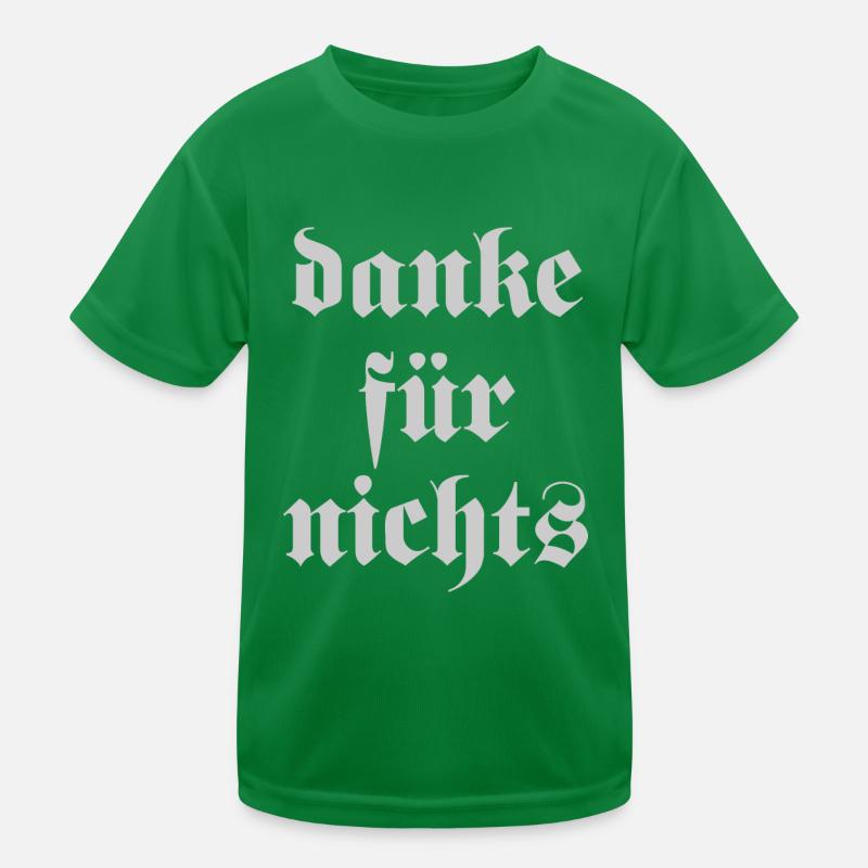 Danke Kinder Funktions-T-Shirt