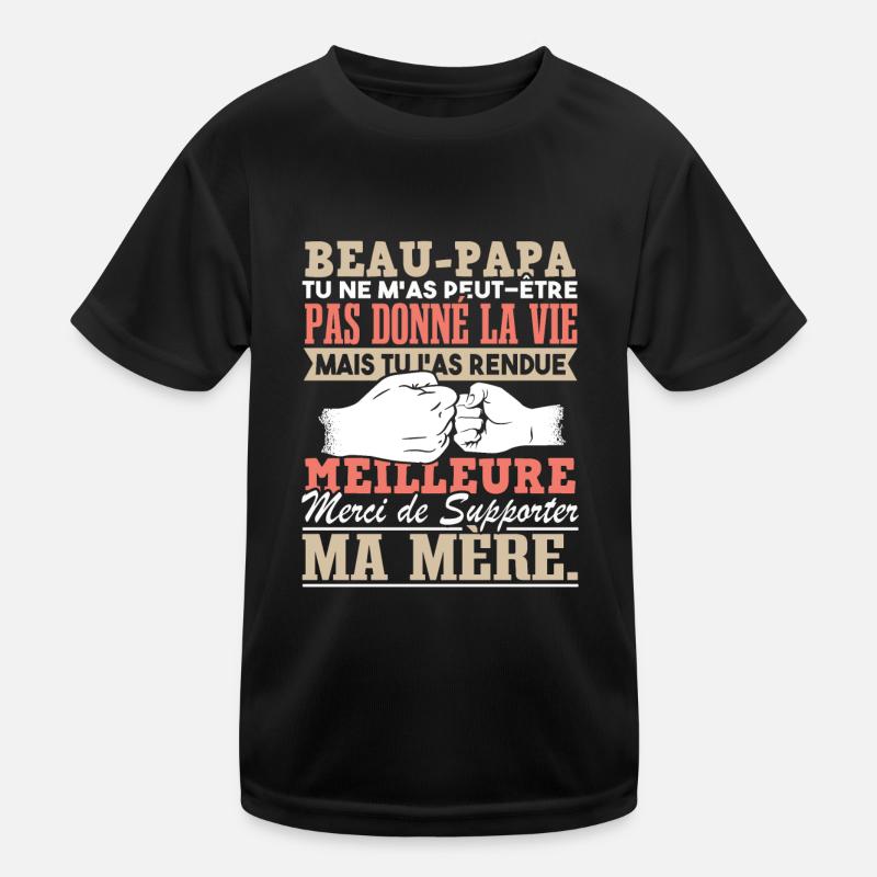 Beau Papa Cadeau T-shirt sport Enfant