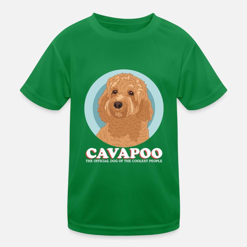 Cavapoo Cavoodle Dog Dog Owner Gift Kids Functional T-Shirt