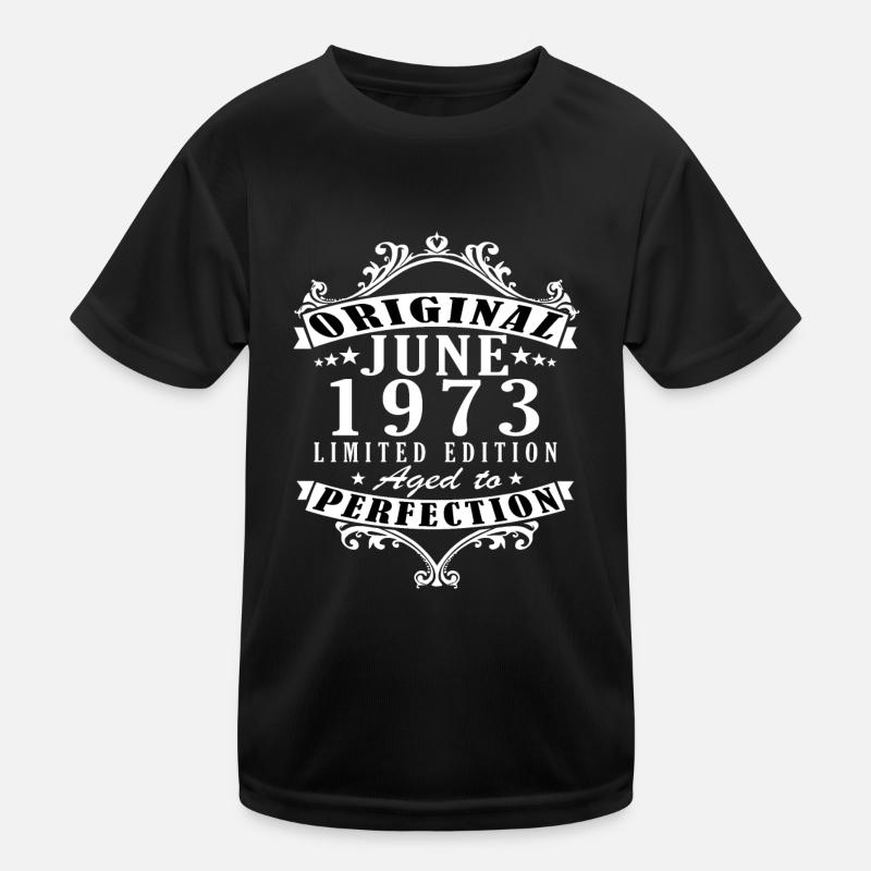 Birthday: June 1973 - Limited Edition Retro Kids Functional T-Shirt