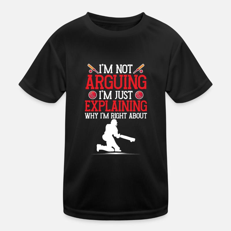 Je ne discute pas, je ne fais qu’expliquer T-shirt sport Enfant