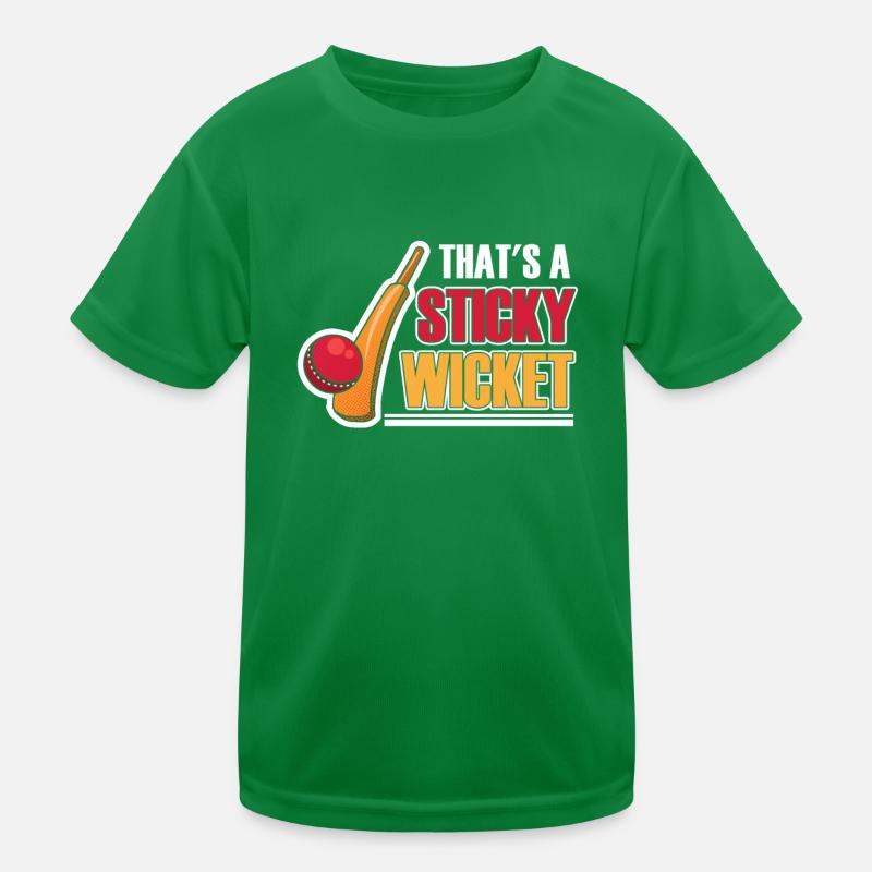 Ceci est un guichet collant T-shirt sport Enfant