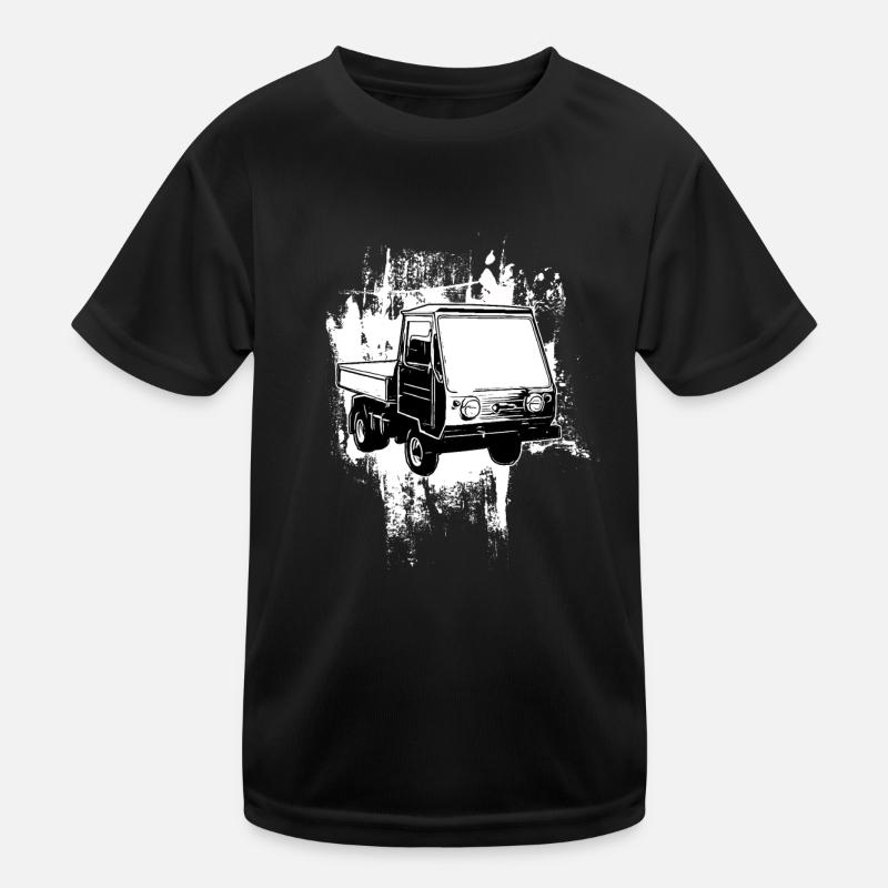 Multicar M25 Multicar Neu Multricar Lastkraftwagen - Kinder Funktions-T-Shirt - Schwarz