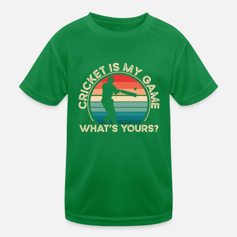 Le cricket est mon jeu T-shirt sport Enfant