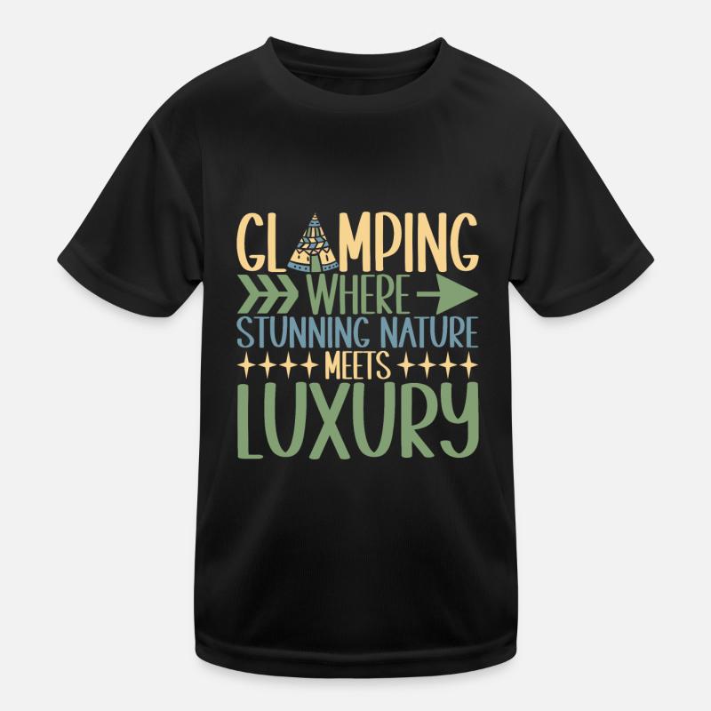 Glamping Glamper T-shirt sport Enfant