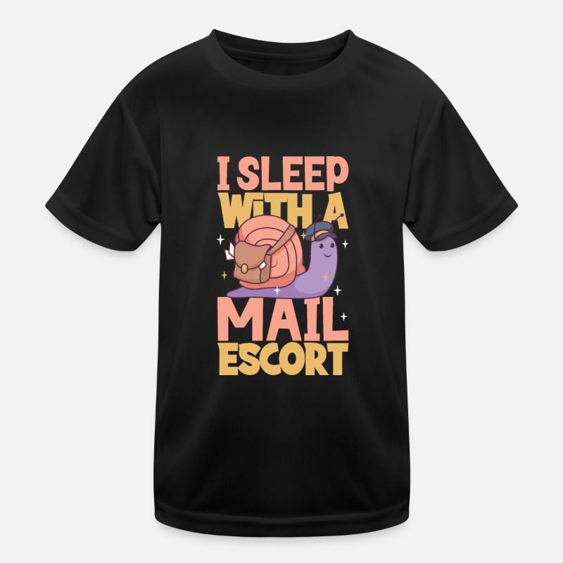 Postangestellte Postdame Postbote Post Kinder Funktions-T-Shirt