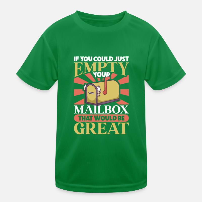 Postangestellte Postdame Postbote Post Kinder Funktions-T-Shirt