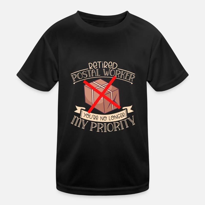 Commis des postes Postlady Postman Post Office T-shirt sport Enfant