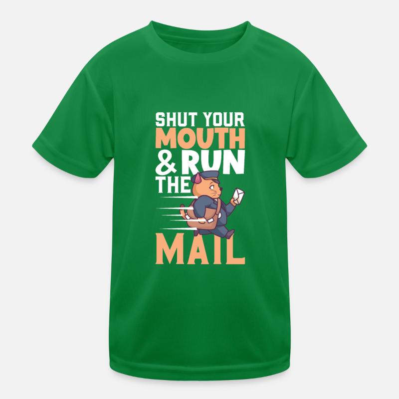 Postal clerk Postlady Postman Post Office Kids Functional T-Shirt