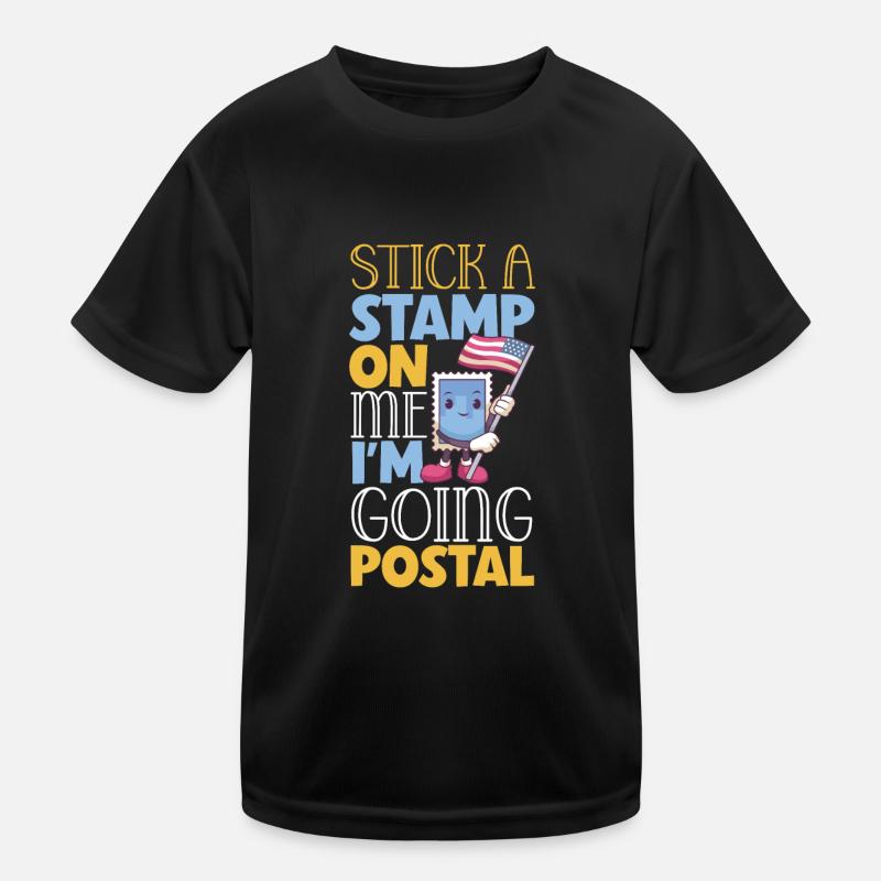 Postangestellte Postdame Postbote Post Kinder Funktions-T-Shirt
