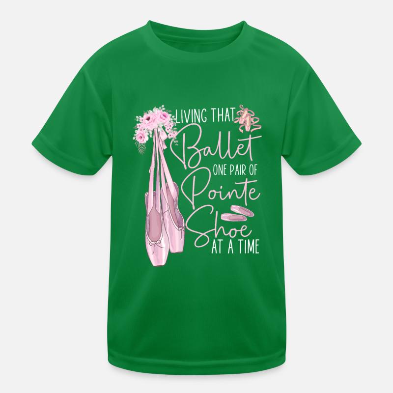 Ballet Danseuse Danse Ballerine T-shirt sport Enfant