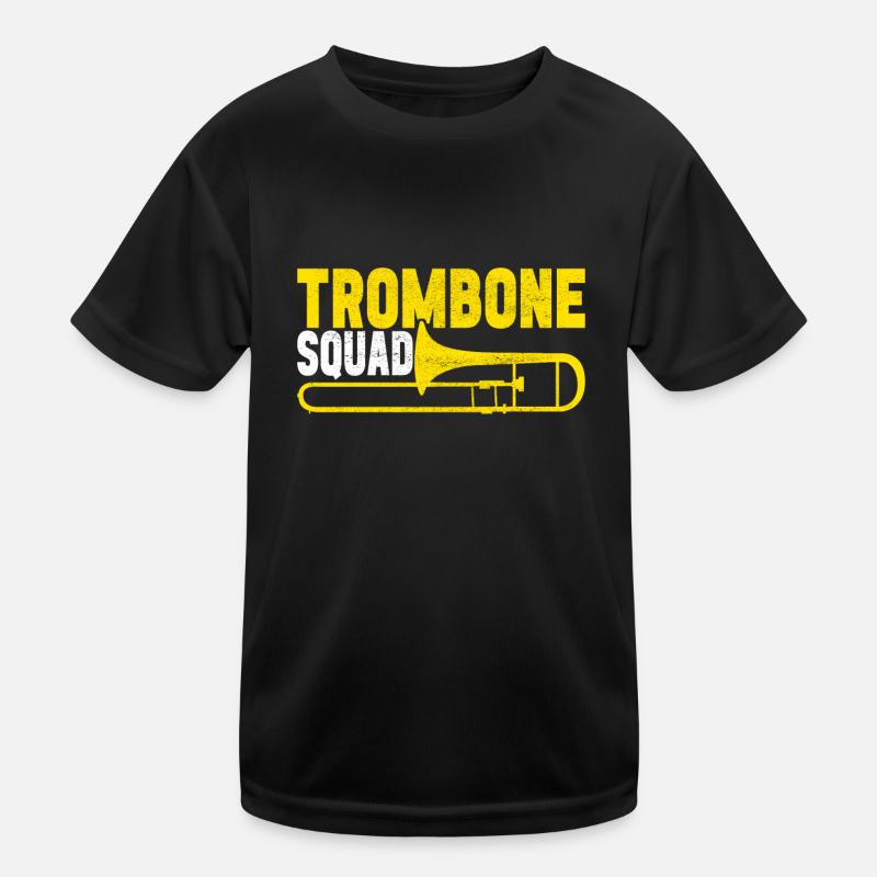 Posaune Trombone T-shirt sport Enfant