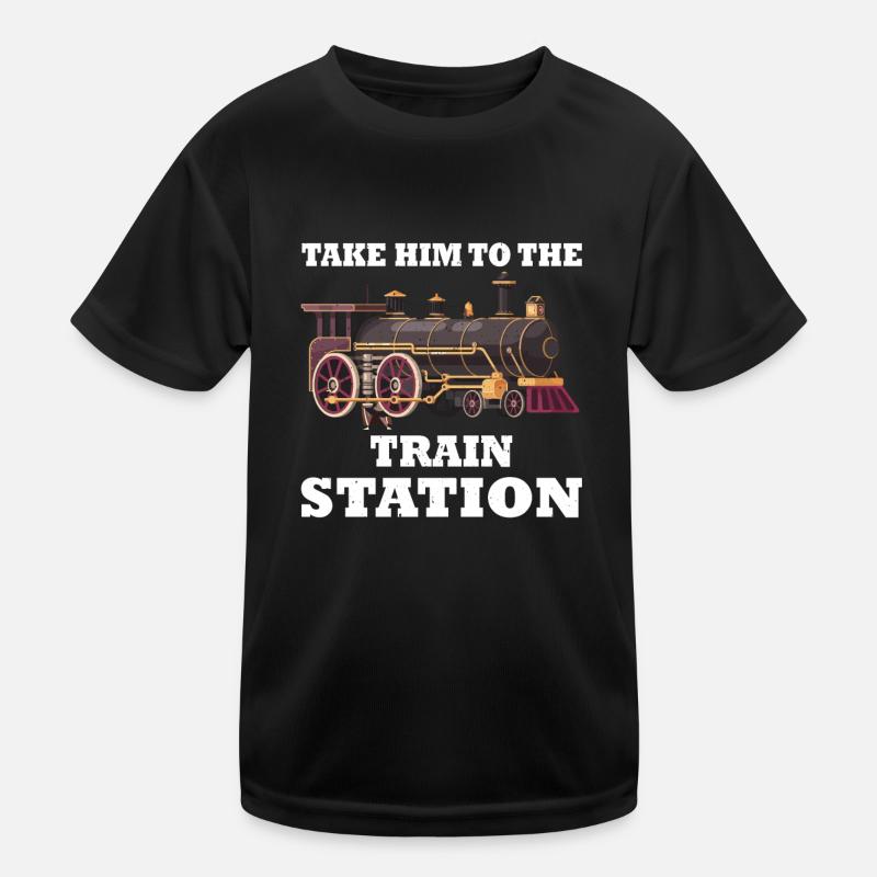 Station Lovers Kids Functional T-Shirt