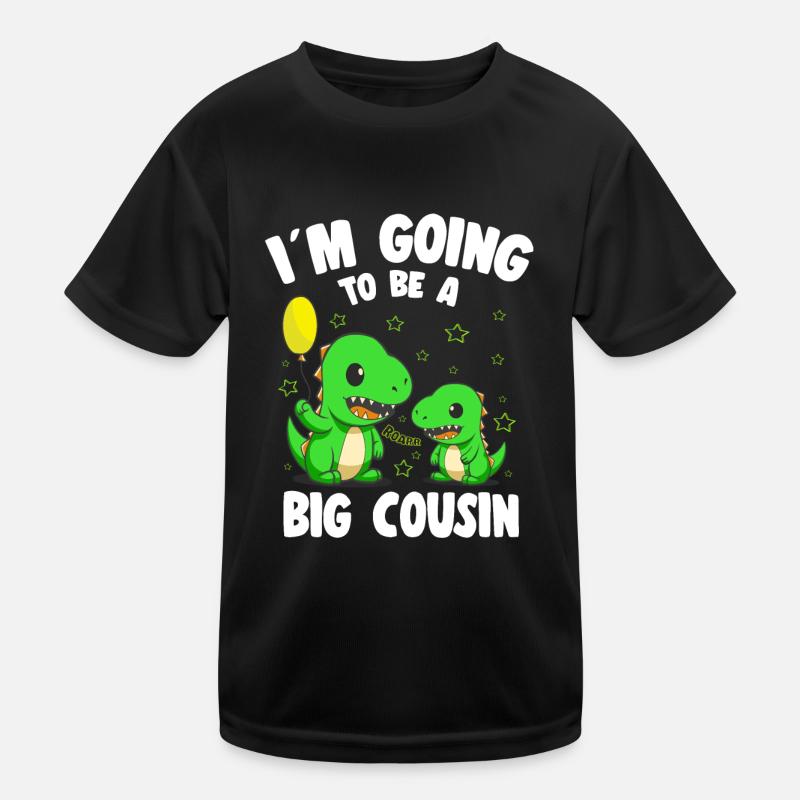 Annonce du bébé I’m Gonna Be A Big Cousin T-shirt sport Enfant